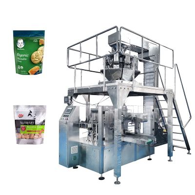 Premade Pouch Doypack Machine For Biscuits & Cookies
