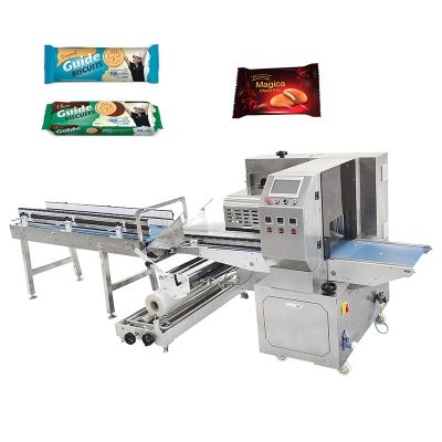 Biscuits Cookies HFFS Flow Wrapping Machine