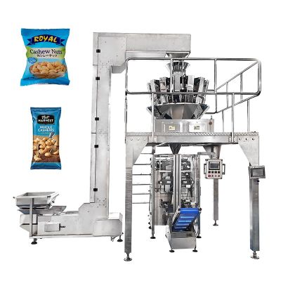 Cashew Nuts VFFS Weighing Packing Machine