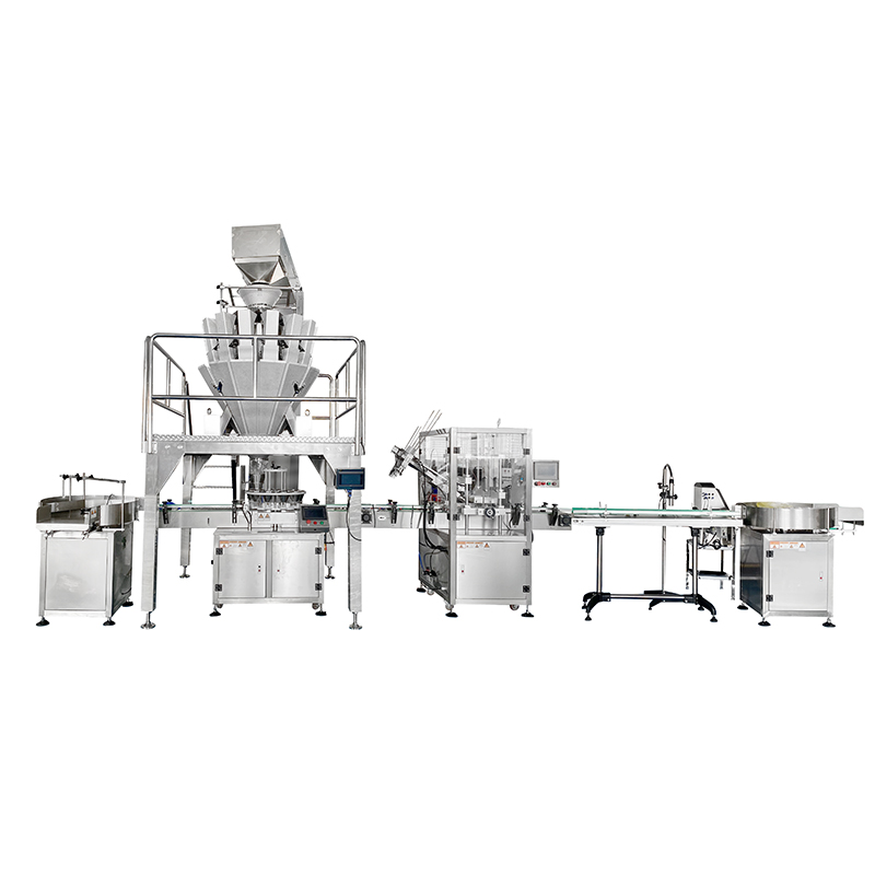 Nuts Jar Can Container Filling Machine