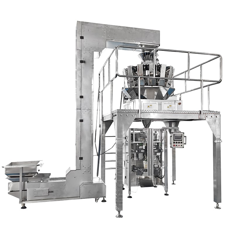 Bean Pulse Grains VFFS Weighing Packing Machine