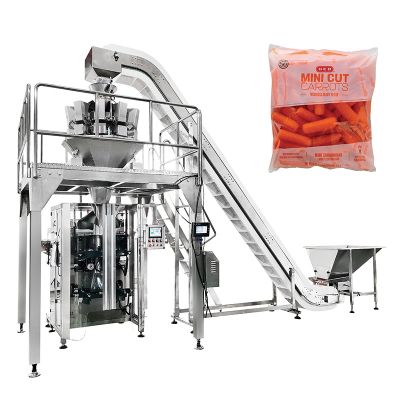 Baby Carrot Multihead Weigher VFFS Packing Machine