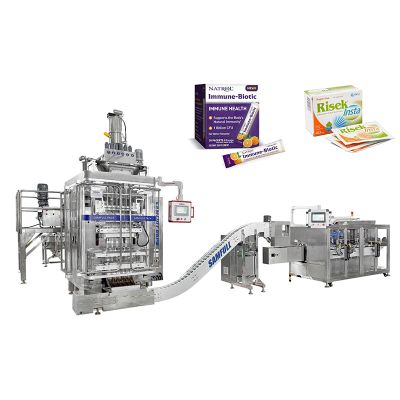 Sachet & Stick Bags Automatic Cartoning Machine